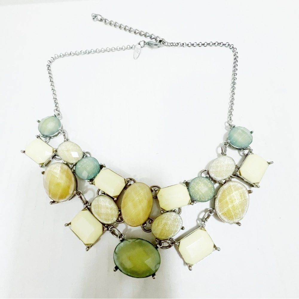 NY Collection Statement Silver Tone Necklace